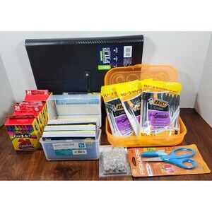 School Supply Lot of 19 Pieces